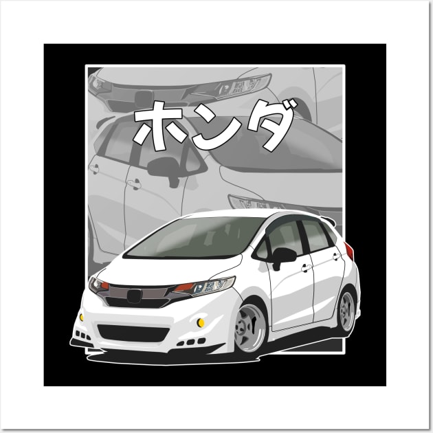 Honda Fit/Jazz gk5 Wall Art by Rebellion Store